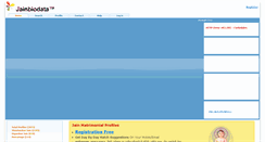 Desktop Screenshot of jainbiodata.com